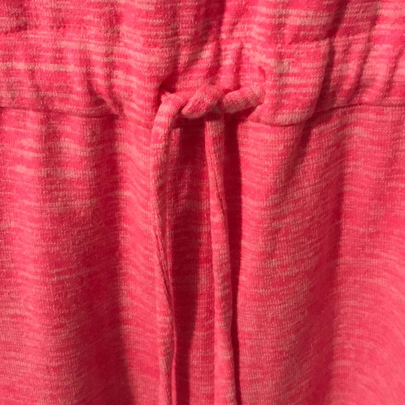 Bright Pink Waist Drawstring Tank Shorts R… - Picture 2 of 5